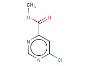 METHYL 6-CHLOROPYRIMIDINE-4-<span class='lighter'>CARBOXYLATE</span>