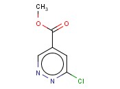 METHYL <span class='lighter'>6-CHLOROPYRIDAZINE-4-CARBOXYLATE</span>