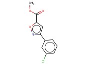 METHYL 3-(3-CHLOROPHENYL)ISOXAZOLE-5-CARBOXYLATE