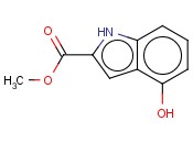 4-羟基-1H-<span class='lighter'>吲哚</span>-2-<span class='lighter'>甲酸</span>甲酯