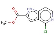 METHYL 4-<span class='lighter'>CHLORO-5-AZAINDOLE-2-CARBOXYLATE</span>