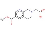 2-(3-(甲氧羰基)-5,6-二氢-1,7-<span class='lighter'>萘</span>啶-7(8H)-基)<span class='lighter'>乙酸</span>
