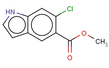 METHYL 6-<span class='lighter'>CHLOROINDOLE</span>-5-CARBOXYLATE