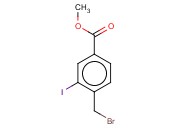 METHYL <span class='lighter'>3-IODO-4-BROMOMETHYLBENZOATE</span>