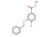 3-(苄氧基)-4-<span class='lighter'>溴</span><span class='lighter'>苯甲酸</span>甲酯