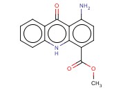 Methyl-1-amino-9-<span class='lighter'>oxo</span>-4-acridinecarboxylate