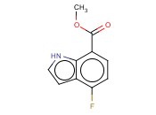 4-FLUORO-7-INDOLE CARBOXYLIC ACID METHYL <span class='lighter'>ESTER</span>
