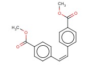 1,2-<span class='lighter'>二</span><span class='lighter'>苯乙烯</span>-4,4乙<span class='lighter'>二</span>酸<span class='lighter'>二</span>甲酯
