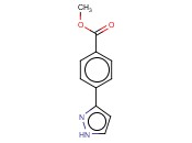 4-(1H-3-吡唑)<span class='lighter'>苯甲酸</span><span class='lighter'>甲</span><span class='lighter'>酯</span>