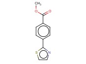 4-噻唑-2-<span class='lighter'>苯甲酸</span><span class='lighter'>甲</span><span class='lighter'>酯</span>
