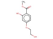 4-(2-羟乙氧基)<span class='lighter'>水杨酸</span><span class='lighter'>甲</span><span class='lighter'>酯</span>