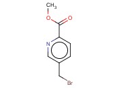 5-<span class='lighter'>溴</span>甲基<span class='lighter'>吡啶</span>-2-<span class='lighter'>甲酸</span><span class='lighter'>甲</span><span class='lighter'>酯</span>