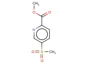 5-<span class='lighter'>甲</span>砜基吡啶-2-甲酸<span class='lighter'>甲</span><span class='lighter'>酯</span>