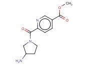 METHYL 6-[(3-AMINO-1-PYRROLIDINYL)CARBONYL]<span class='lighter'>NICOTINATE</span>