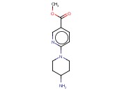 METHYL 6-(4-AMINO-1-PIPERIDINYL)<span class='lighter'>NICOTINATE</span>