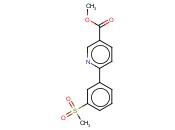METHYL 6-(3-METHYLSULFONYLPHENYL)<span class='lighter'>NICOTINATE</span>