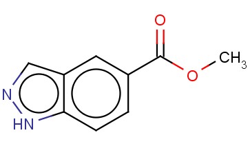 METHYL <span class='lighter'>1H-INDAZOLE-5-CARBOXYLATE</span>
