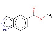 METHYL 1H-<span class='lighter'>INDAZOLE</span>-5-CARBOXYLATE