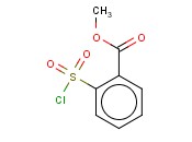 2-(<span class='lighter'>氯</span>代<span class='lighter'>磺</span><span class='lighter'>酰</span>基)<span class='lighter'>苯甲酸</span>甲酯