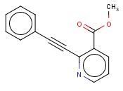 METHYL 2-(PHENYLETHYNYL)<span class='lighter'>NICOTINATE</span>