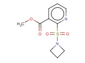 METHYL 2-(1-AZETIDINYLSULFONYL)<span class='lighter'>NICOTINATE</span>