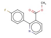 METHYL 2-(4-FLUOROPHENYL)<span class='lighter'>NICOTINATE</span>