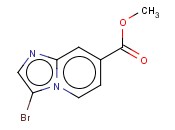 3-<span class='lighter'>溴</span>咪唑[1,2-A]<span class='lighter'>吡啶</span>-7-<span class='lighter'>甲酸</span><span class='lighter'>甲</span><span class='lighter'>酯</span>