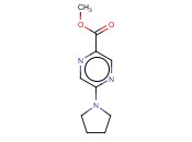 5-(1-吡咯烷基)-2-<span class='lighter'>吡</span><span class='lighter'>嗪</span>甲酸甲酯