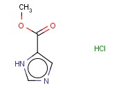 1H-咪唑-5-羧酸<span class='lighter'>甲</span><span class='lighter'>酯</span><span class='lighter'>盐酸盐</span>