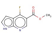 4-FLUORO-7-AZAINDOLE-5-CARBOXYLIC ACID METHYL <span class='lighter'>ESTER</span>