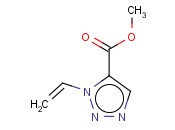 <span class='lighter'>1-ETHENYL-1H-1,2,3-TRIAZOLE-5-CARBOXYLIC</span> ACID METHYL <span class='lighter'>ESTER</span>