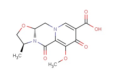 (3S,11aR)-<span class='lighter'>6-methoxy-3-methyl-5</span>,7-dioxo-2,3,5,7,11,11a-hexahydrooxazolo[3,2-d]pyrido[<span class='lighter'>1,2</span>
