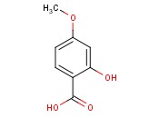 4-<span class='lighter'>甲</span>氧基<span class='lighter'>水杨酸</span>