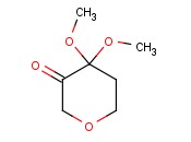 <span class='lighter'>4,4</span>-DIMETHOXYTETRAHYDROPYRAN-3-ONE