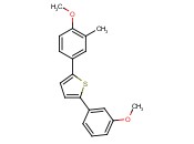 2-(4-methoxy-3-methylphenyl)-5-(3-methoxyphenyl)thiophene