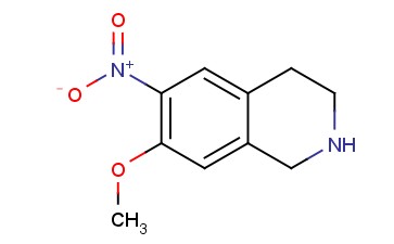7-METHOXY-6-<span class='lighter'>NITRO</span>-1,2,3,4-TETRAHYDROISOQUINOLINE