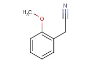 2-<span class='lighter'>Methoxyphenylacetonitrile</span>