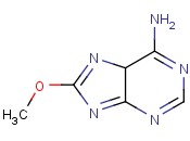 8-<span class='lighter'>甲</span><span class='lighter'>氧基</span>-5H-嘌呤-6-<span class='lighter'>胺</span>