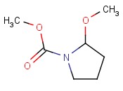 <span class='lighter'>2-METHOXY-PYRROLIDINE-1-CARBOXYLIC</span> ACID METHYL <span class='lighter'>ESTER</span>