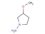 1-<span class='lighter'>吡咯烷</span>胺,3-甲氧基-