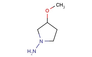 1-吡咯烷<span class='lighter'>胺</span>,3-<span class='lighter'>甲</span><span class='lighter'>氧基</span>-