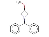 1-二苯甲基-3-<span class='lighter'>甲</span><span class='lighter'>氧基</span>-<span class='lighter'>氮</span><span class='lighter'>杂</span><span class='lighter'>丁烷</span>