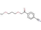 4-[2-(3-METHOXYPROPOXY)<span class='lighter'>ACETYL</span>]BENZONITRILE