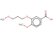 4-<span class='lighter'>甲</span><span class='lighter'>氧基</span>-3-(3-<span class='lighter'>甲</span><span class='lighter'>氧基</span>丙<span class='lighter'>氧基</span>)苯甲酸