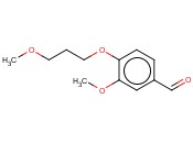 3-甲<span class='lighter'>氧基</span>-4-(3-甲<span class='lighter'>氧基</span><span class='lighter'>丙</span><span class='lighter'>氧基</span>)<span class='lighter'>苯</span>甲醛
