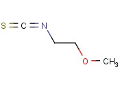 <span class='lighter'>异</span><span class='lighter'>硫</span><span class='lighter'>氰酸</span>2-甲氧基乙<span class='lighter'>酯</span>