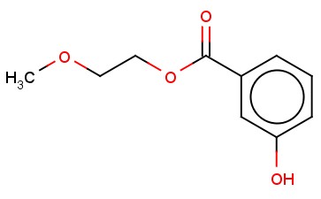 2-METHOXYETHYL <span class='lighter'>3-HYDROXYBENZOATE</span>