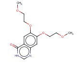 6,7-Bis-(2-methoxyethoxy)-4(3H)-<span class='lighter'>quinazolinone</span>