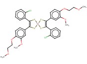 <span class='lighter'>二</span>[1-(2-氯苯基)-2-[3-甲氧基-4-(2-甲氧基乙氧及)苯基]-1，2-乙烯双<span class='lighter'>巯基</span>合镍