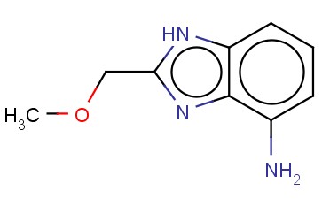 1H-苯并咪唑-4-<span class='lighter'>胺</span>,2-(<span class='lighter'>甲</span><span class='lighter'>氧基</span>甲基)-(9CI)